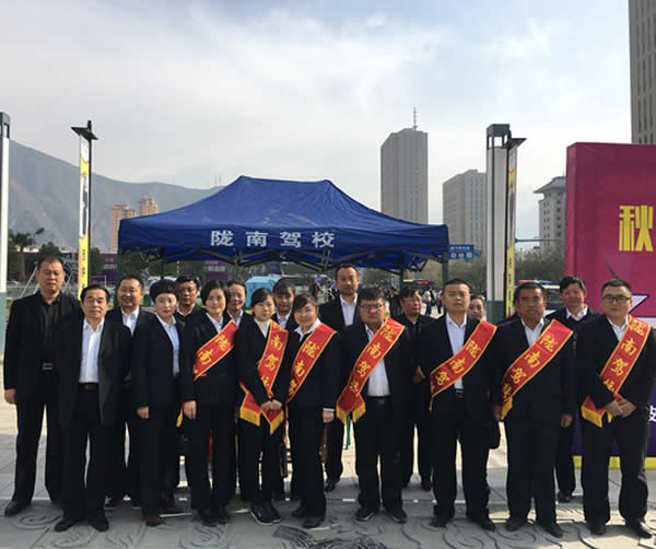 陇南驾校校园一角