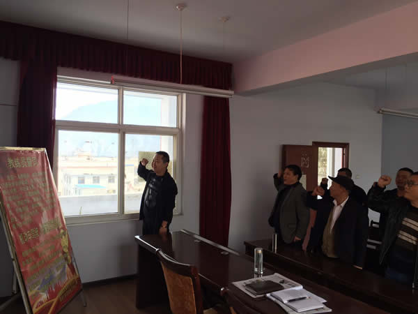 陇南驾校校园一角