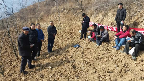 陇运集团公司积极开展帮扶村冬季花椒种植技能培训工作
