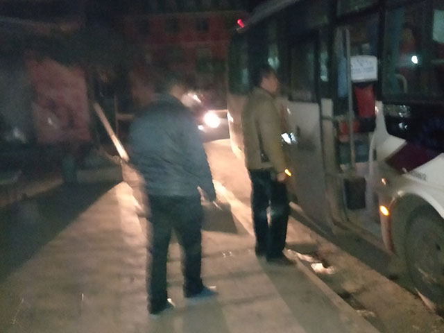 上路检查车辆