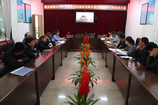 陇运集团公司召开部署2019年市委第四巡察组反馈问题整改工作动员大会