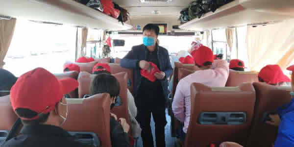 陇运集团运输务工人员前往浙江义乌