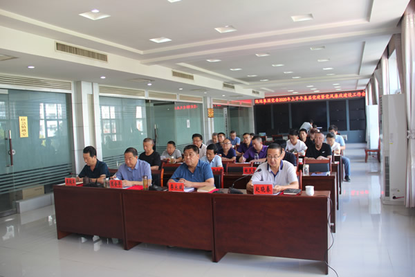 陇运集团公司党委召开2020年上半年基层党建暨党风廉政建设工作会议