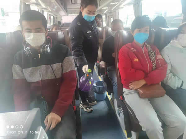 疫情防控陇运集团公司在行动