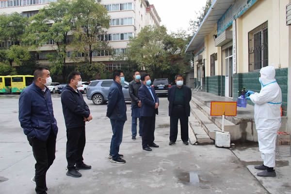 任永明检查指导陇运集团公司疫情防控工作
