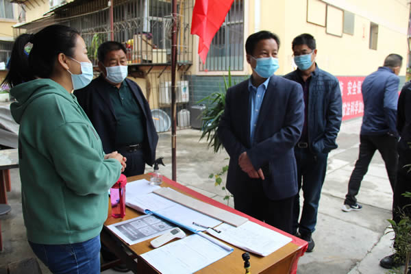 任永明检查指导陇运集团公司疫情防控工作