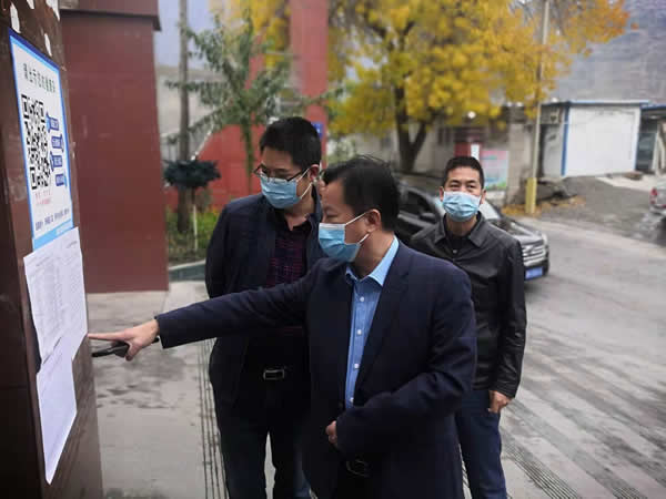 任永明检查指导陇运集团公司疫情防控工作