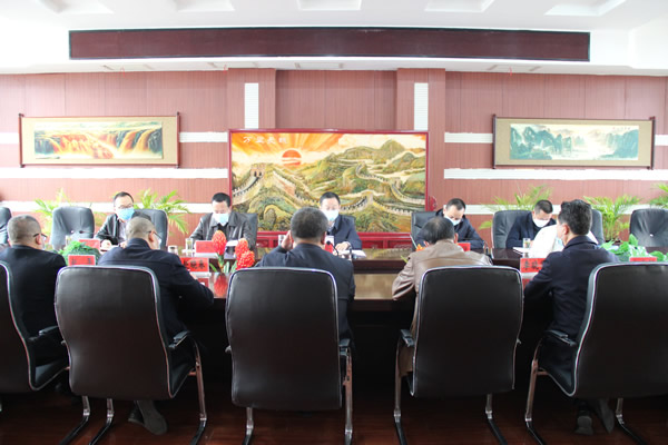 陈德华到陇运集团公司调研