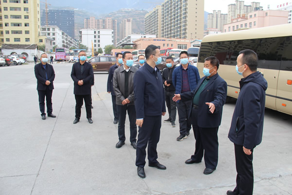 陈德华到陇运集团公司调研