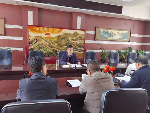 陇运集团公司召开领导班子会议安排部署近期重点工作