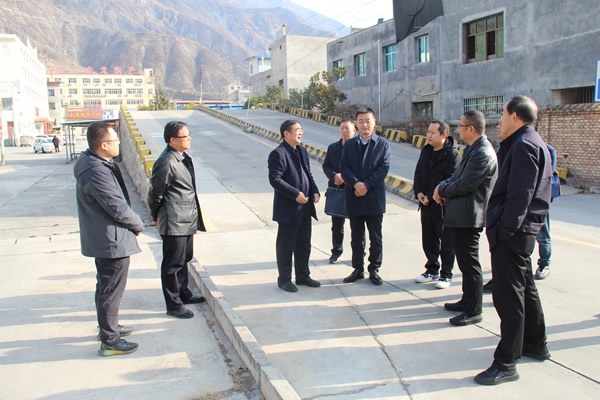 陇运集团公司领导班子一行深入陇南驾校 调研指导