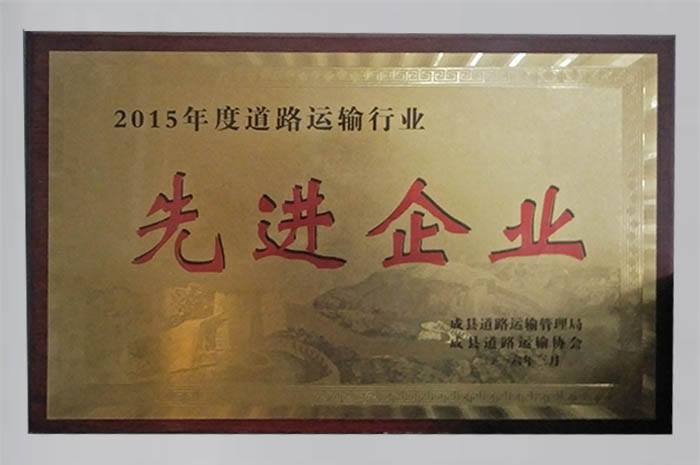 2015年度交通运输先进企业